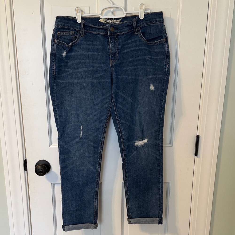 Old Navy Midnight Blue Ankle Jeans